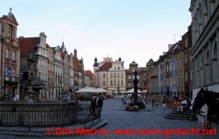 Poznan, Posen - Stary Rynek, Altstadtmarkt 2008