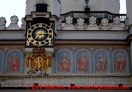 Poznan / Posen - Details am Rathaus 2008