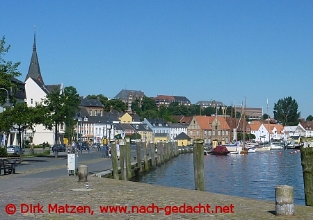 Flensburg, am Hafen