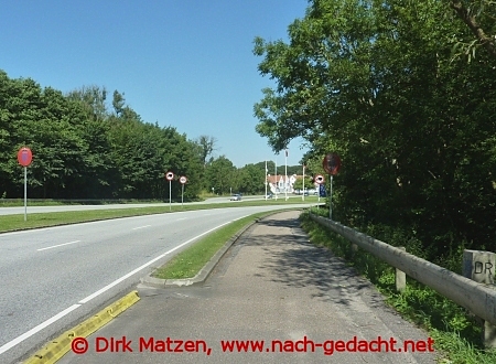 Grenze nach Dnemark bei Krus
