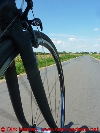 Das Rennrad luft zuverlssig