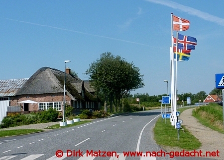 Rudbøl, Grenze Dänemark