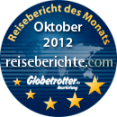 Reisebericht des Monats Oktober 2012