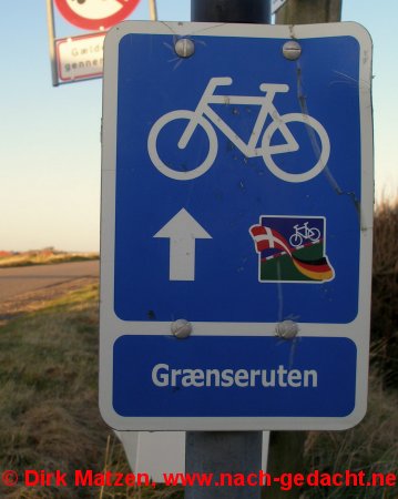 Schild Grnseruten