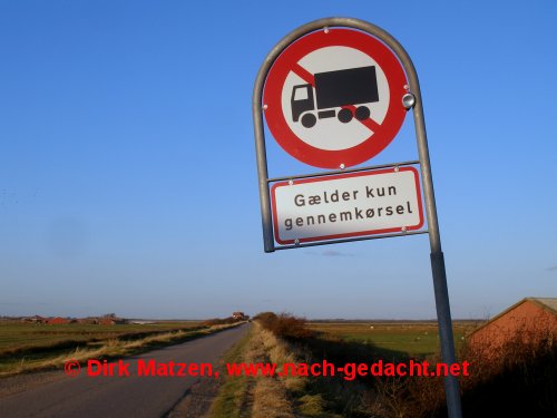 Weg nach Hjer