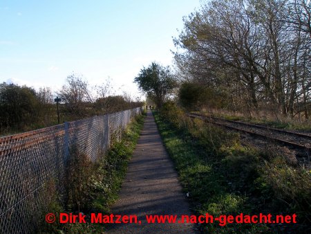 Radweg aus Tnder