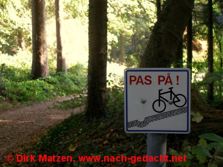 Schild Pas p!