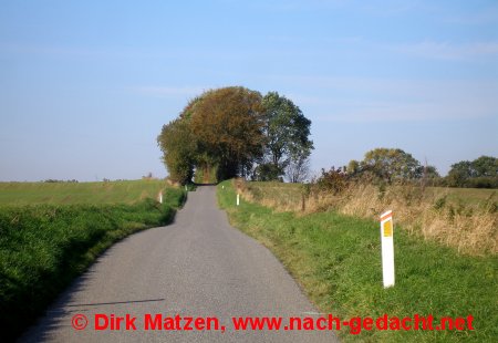 Radweg im Binnenland