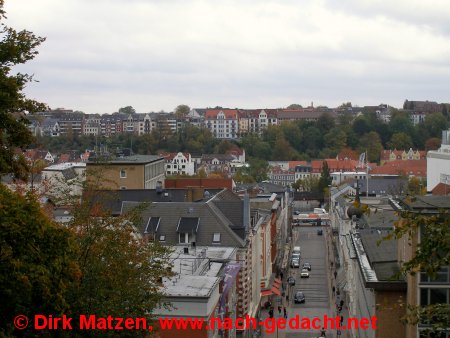 Flensburg, Blick ber die Stadt