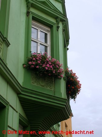 Detail an Wohnhaus in Lenzen