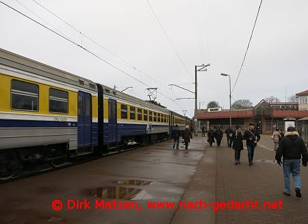 Jurmala, Bahnhof von Majori