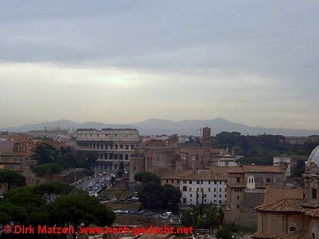 Rom, Blick Richtung Kolosseum