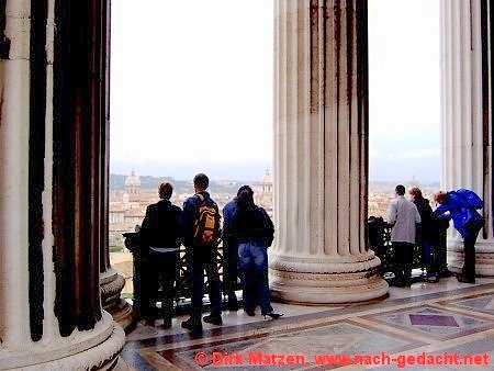 Rom, - Blick vom Nationaldenkmal