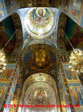Sankt Petersburg, Kirche Erlöser auf dem Blute