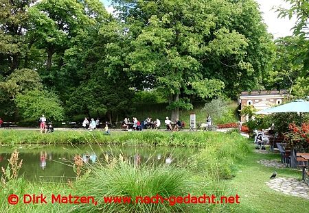 Lund, Caf im Botanischen Garten