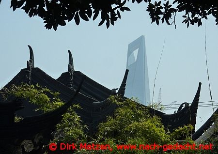 Shanghai, Altstadt-Dcher