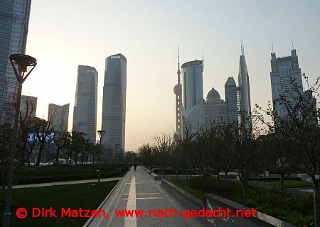 Shanghai Pudung, Finanzviertel