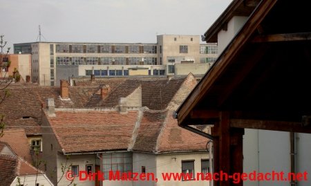 Sibiu, Hermannstadt - Fabrik in Altstadt