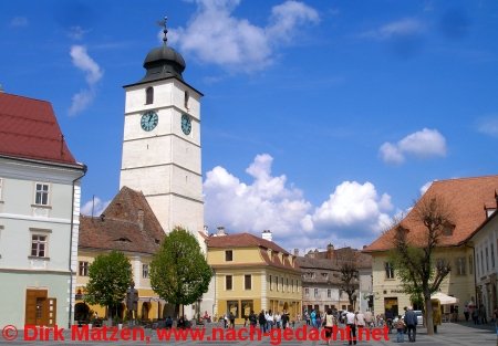 Sibiu, Hermannstadt - Der Ratturm
