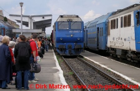 Sibiu, Hermannstadt - Rumänische Lokomotive CFR 65