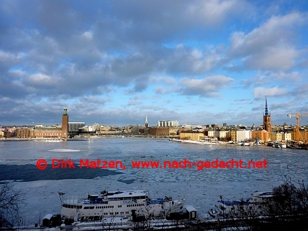 Stockholm, Blick ber die Stadt