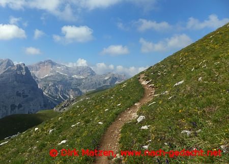 Wanderpfad Dolomiten