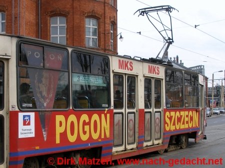 Szczecin / Stettin: Straßenbahn Pogon Szczecin