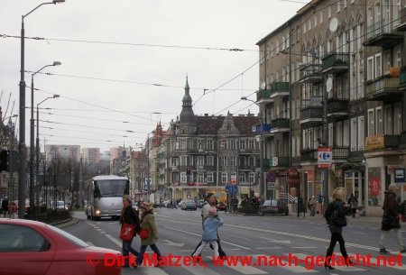 Szczecin / Stettin: Straßenszene Neustadt
