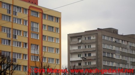 Szczecin / Stettin: Plattenbauten