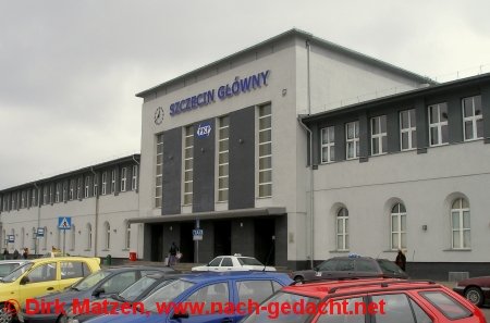 Szczecin / Stettin: Hauptbahnhof Szczecin Glowny