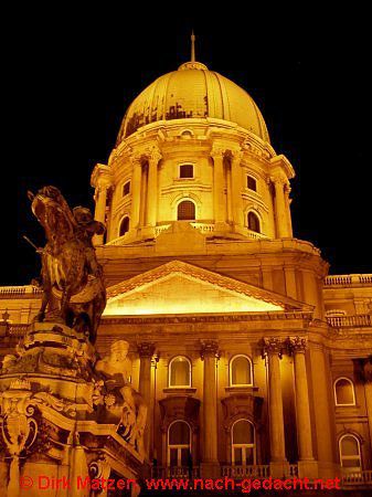 Budapest, Kuppel des Burgschlosses