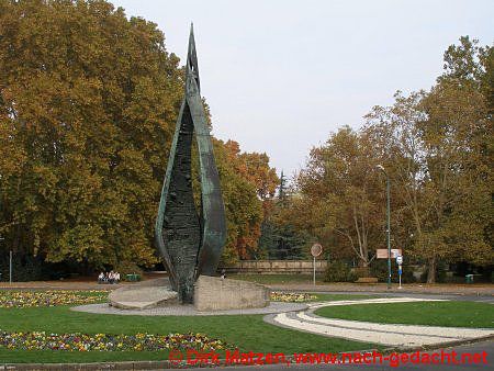 Budapest, Zentenariumsdenkmal auf der Margareteninsel