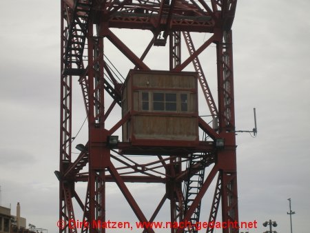Valencia, Hafen, historischer Ladekran