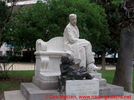 Valencia, Statue im "Jardines de la Glorieta"