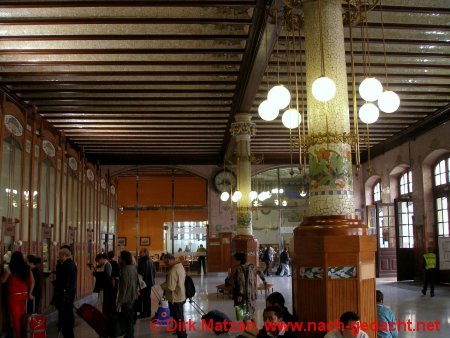 Valencia, Inneres vom Bahnhof