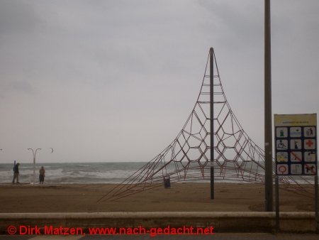 Valencia, Strand im Oktober