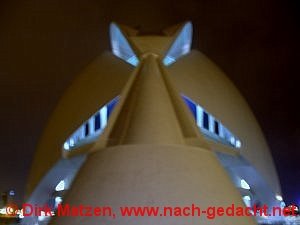 Valencia, Oper bei Nacht