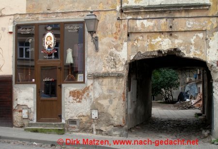 Vilnius, Alte Gebude in Uzupis