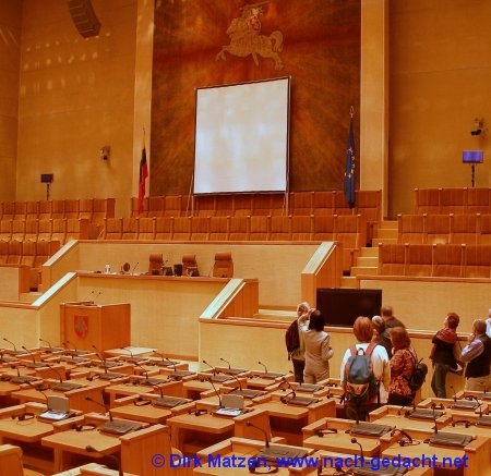 Vilnius, Seimas alter Sitzungssaal