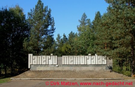 Vilnius, Gedenksttte Paneriai / Ponar