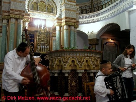 Vilnius, Klezmer-Konzert in der Synagoge