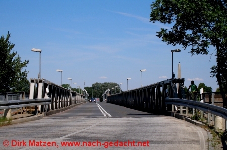 Oderbrücke zwischen Küstrin-Kietz und Kostrzyn