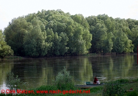 Kostrzyn, Ufer der Warthe